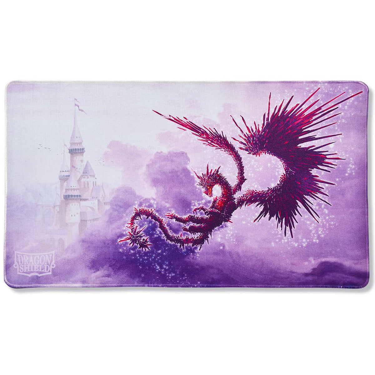 Dragon Shield Playmat Case and Coin Racan Clear Purple