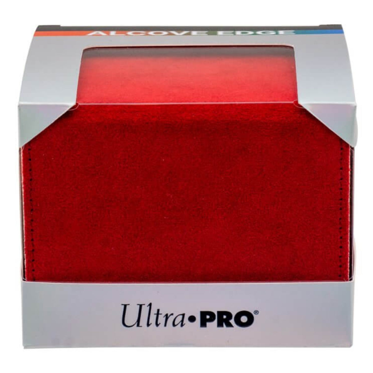 ULTRA PRO DECK BOX Vivid Deluxe Alcove Edge - DELUXE Red