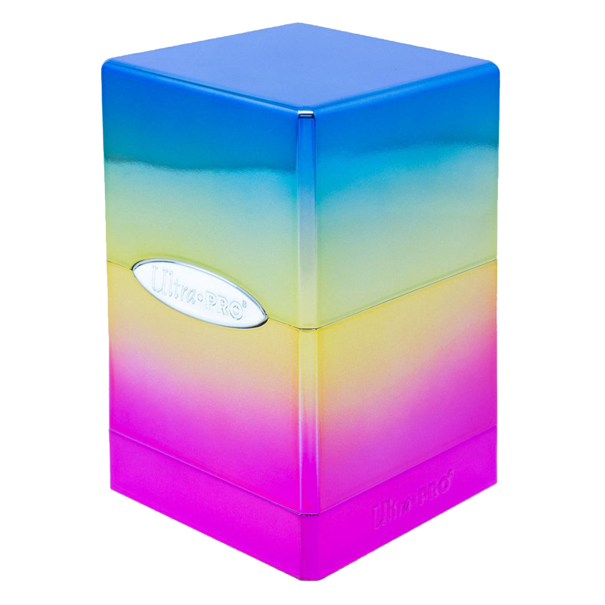 ULTRA PRO Deck Box Satin Tower Hi Gloss Rainbow