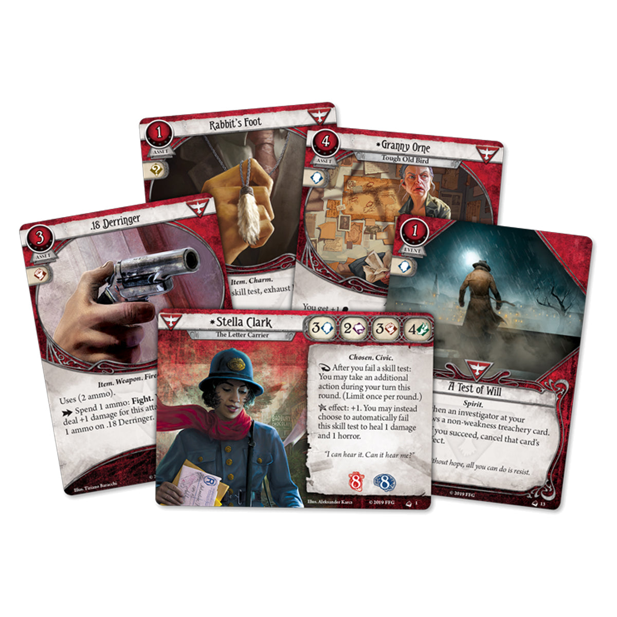 Arkham Horror LCG Stella Clark Investigator Starter Deck