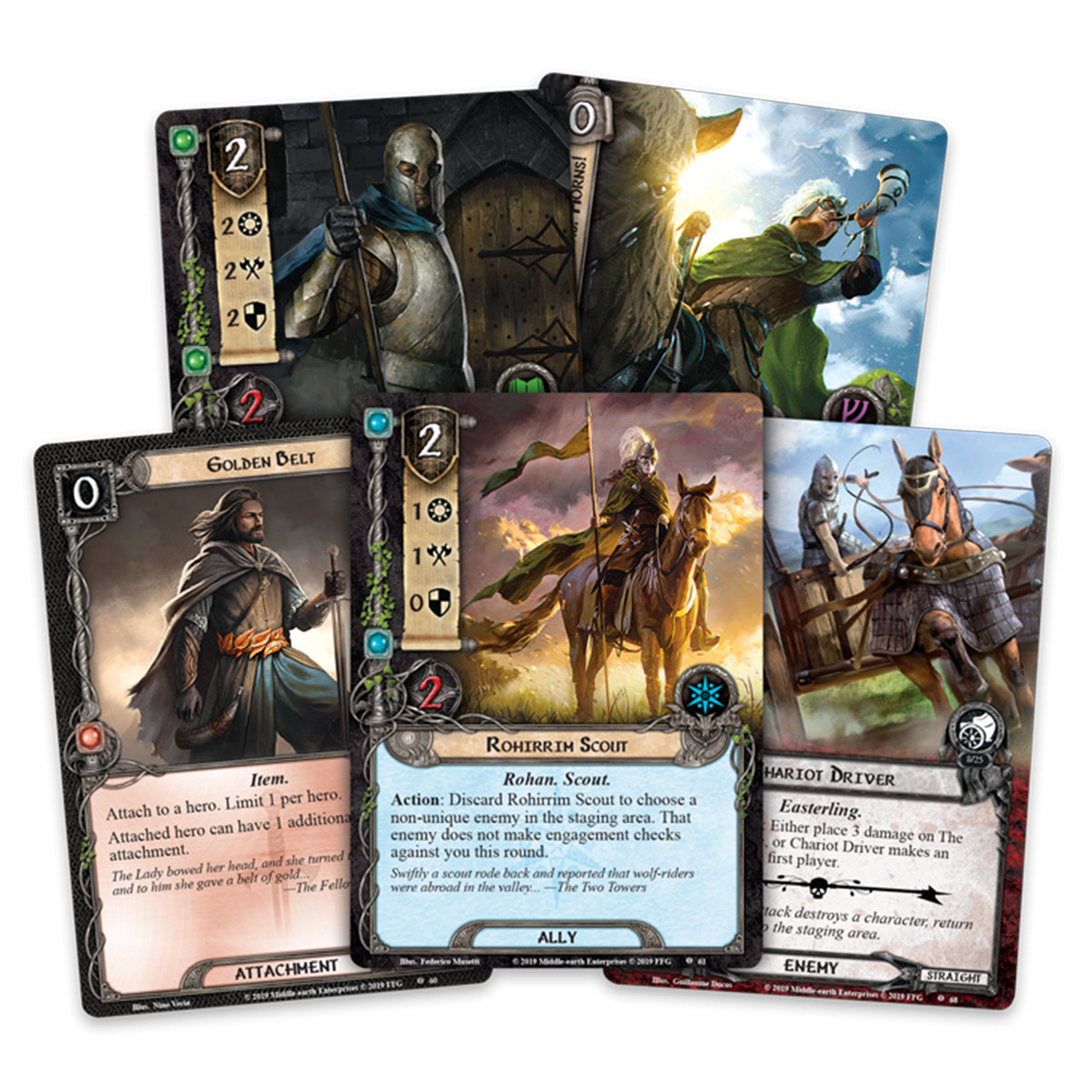 Lord of the Rings LCG Challenge of the Wainriders Adventure Pack