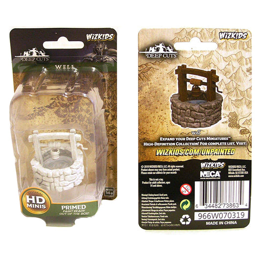 WizKids Deep Cuts Unpainted Miniatures Well