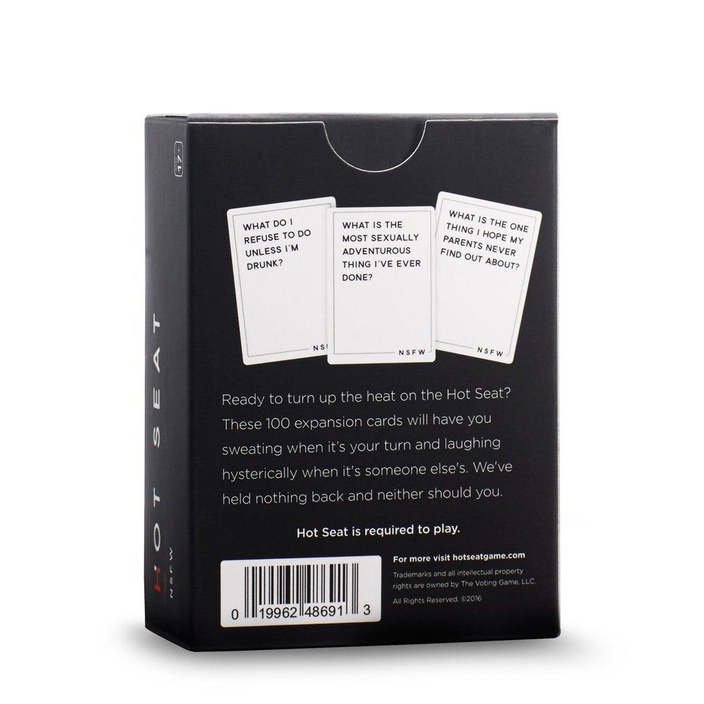 Hot Seat NSFW Expansion Card Game