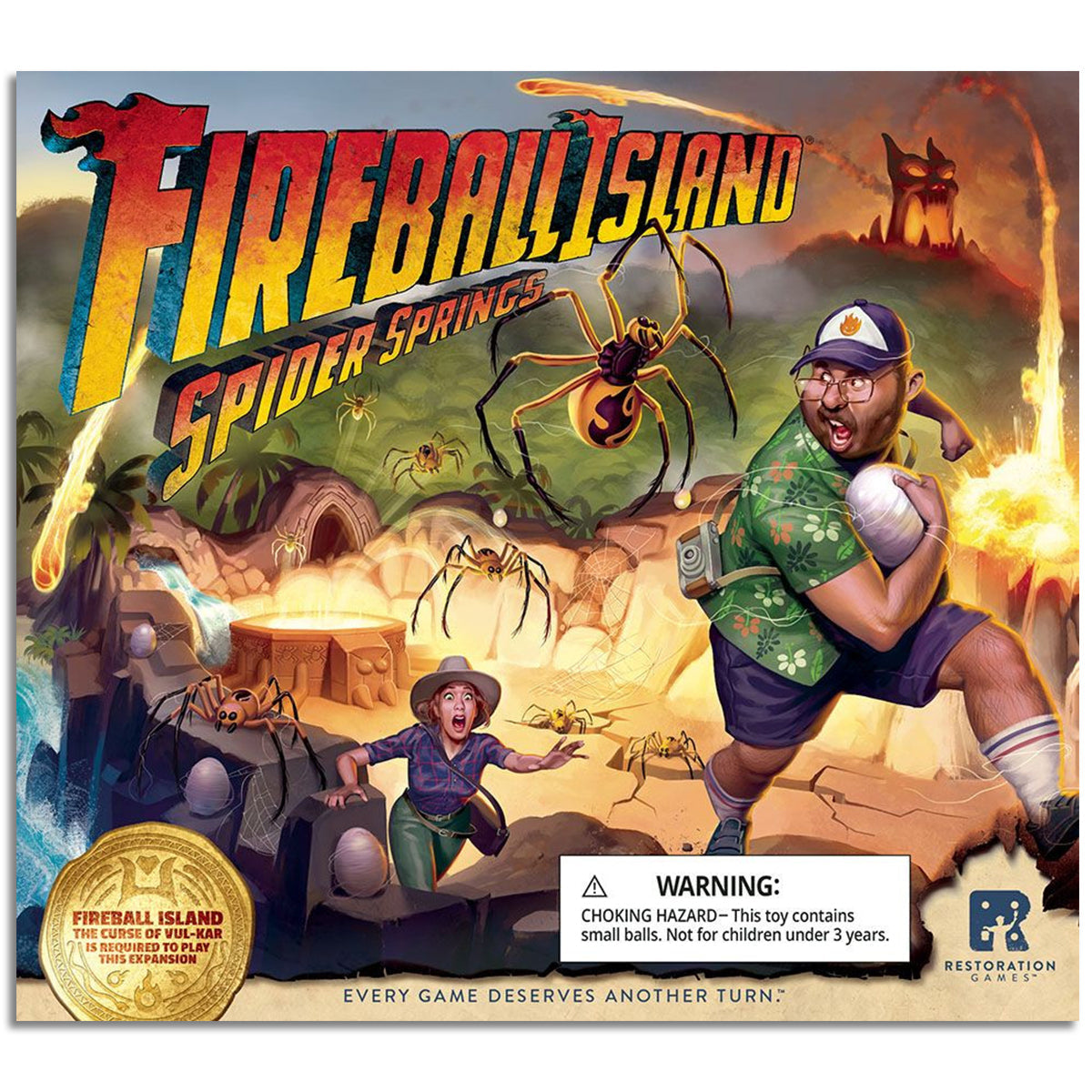 Fireball Island Spider Springs Expansion