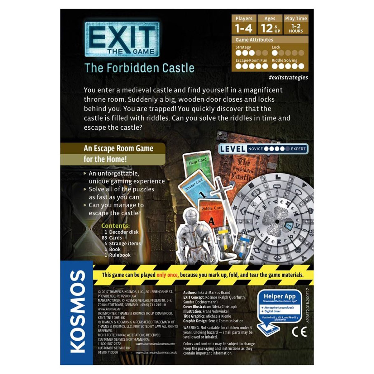 Exit the Game the Forbidden Castle
