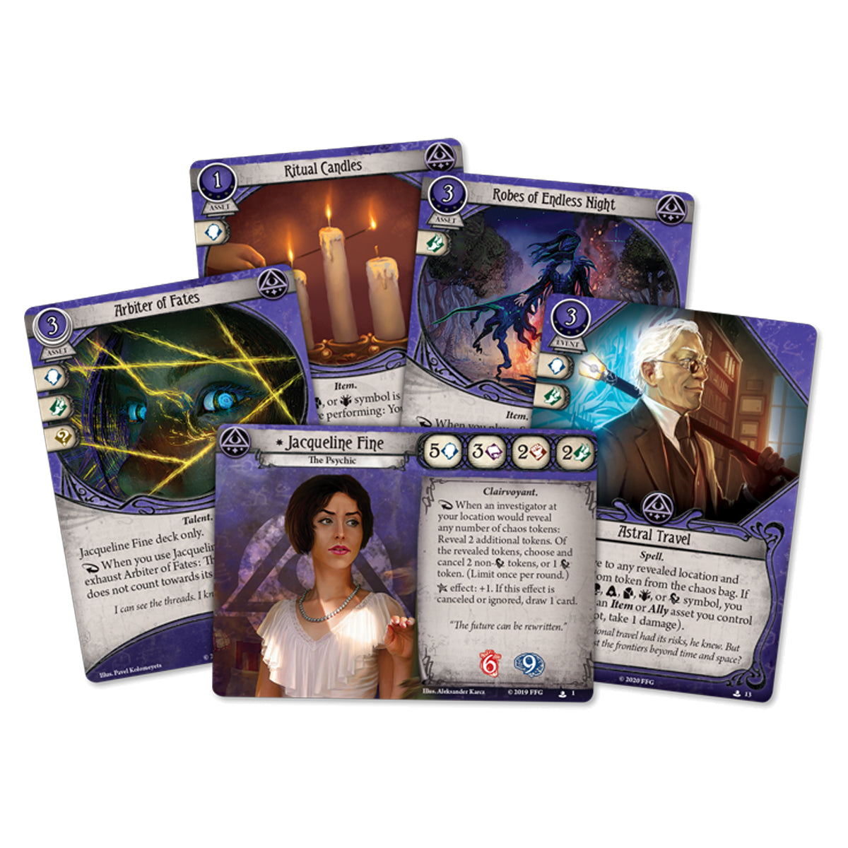 Arkham Horror LCG Jacqueline Fine Investigator Starter Deck