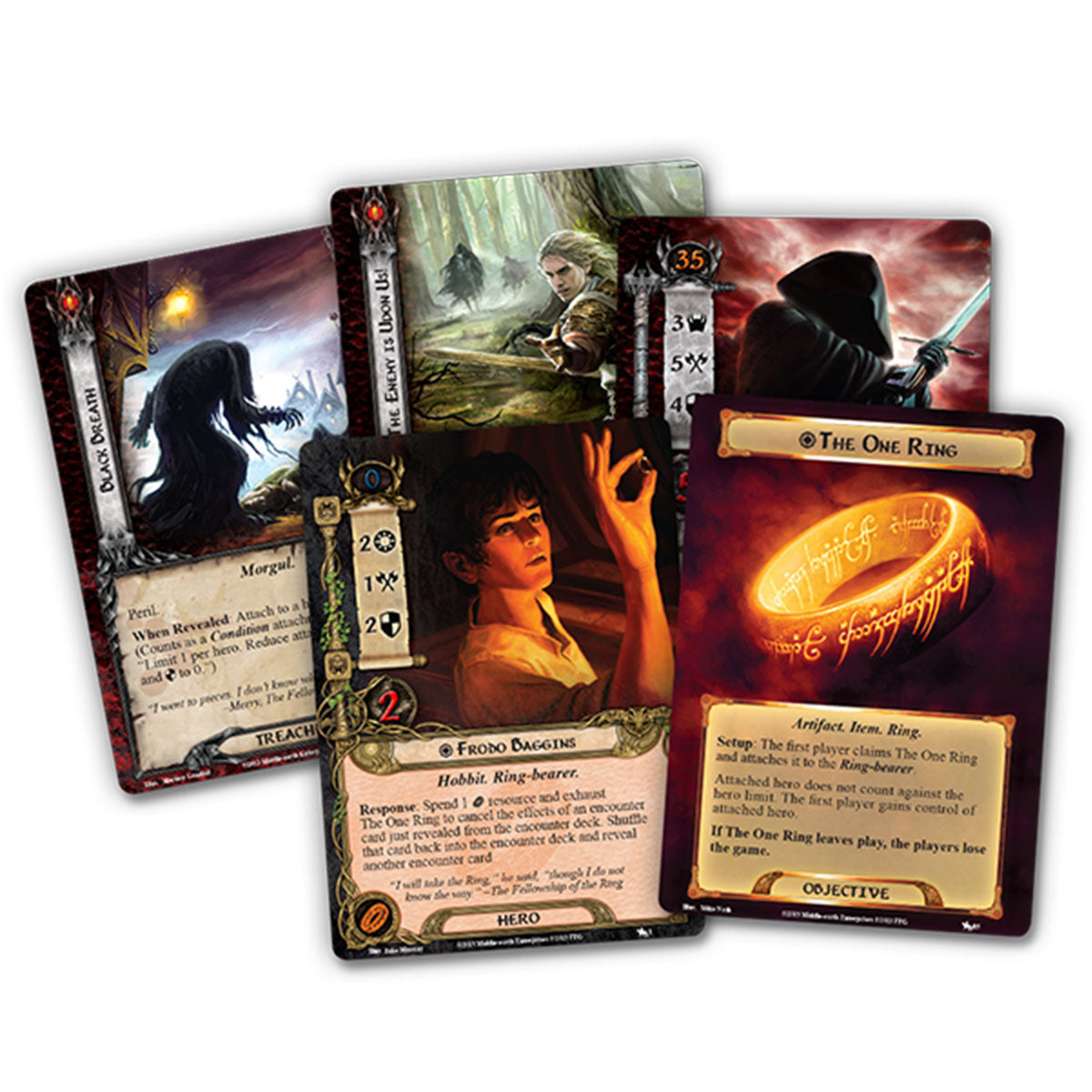 Lord of the Rings LCG The Black Riders Expansion