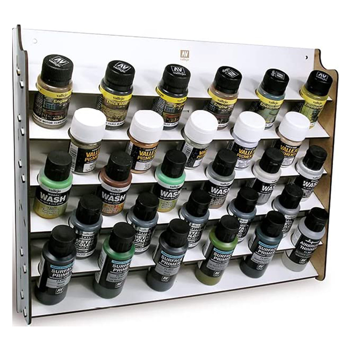 Vallejo Accessories - Wooden Wall Mounted Paint Display