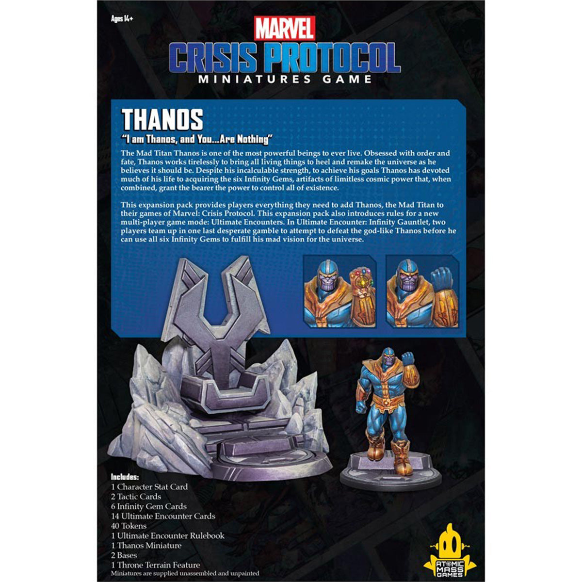 Marvel Crisis Protocol Miniatures Game Thanos