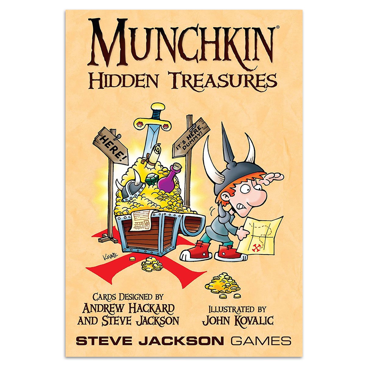 Munchkin Hidden Treasures Upgraded