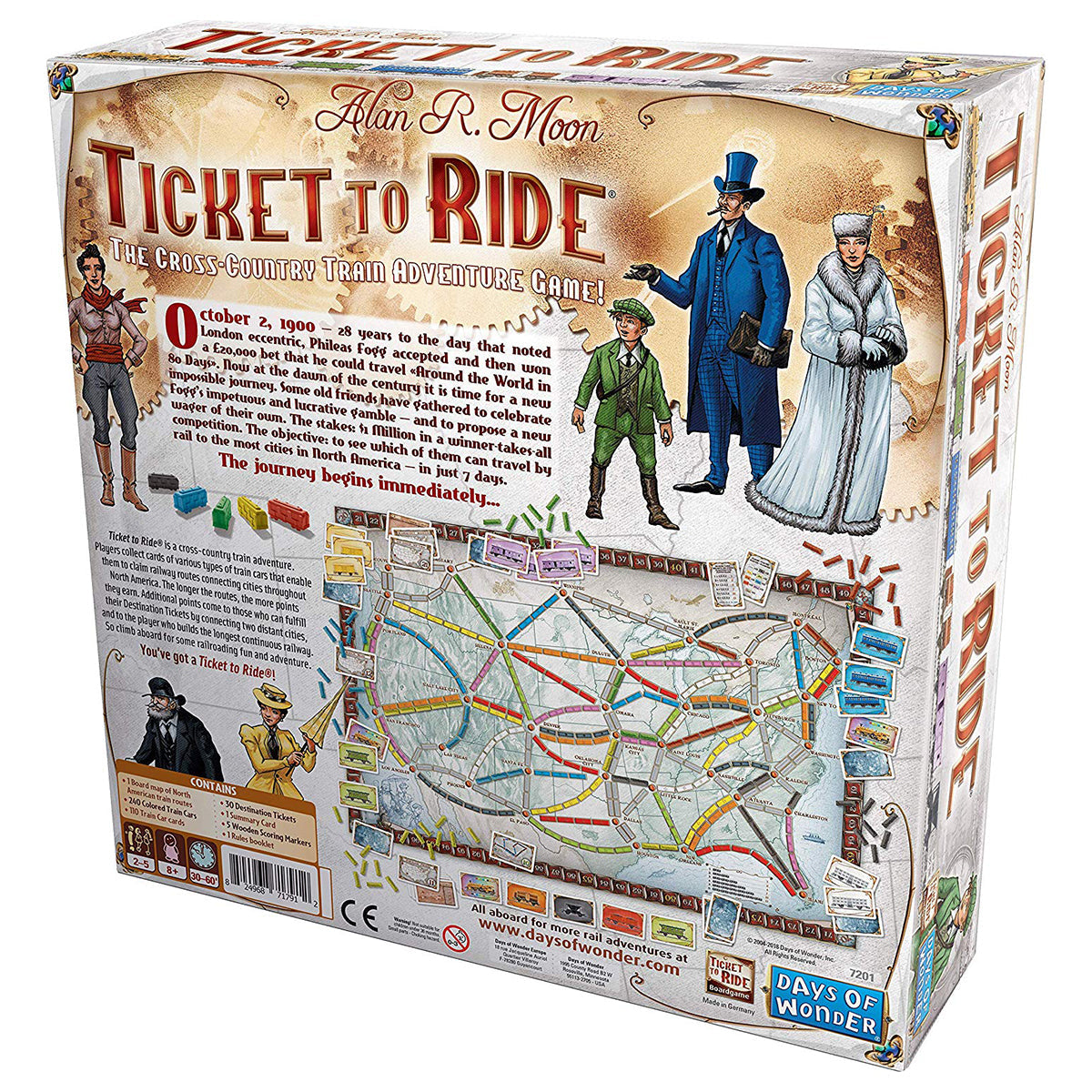 Ticket to Ride US 15th Anniversary Edition