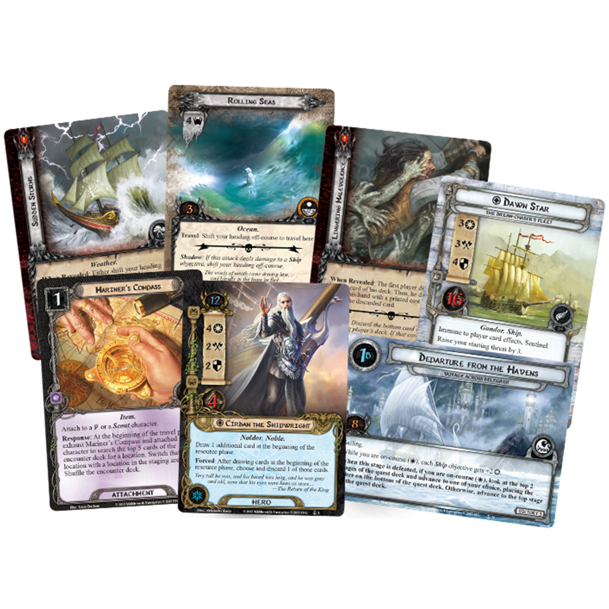 The Lord of the Rings LCG The Grey Havens Expansion