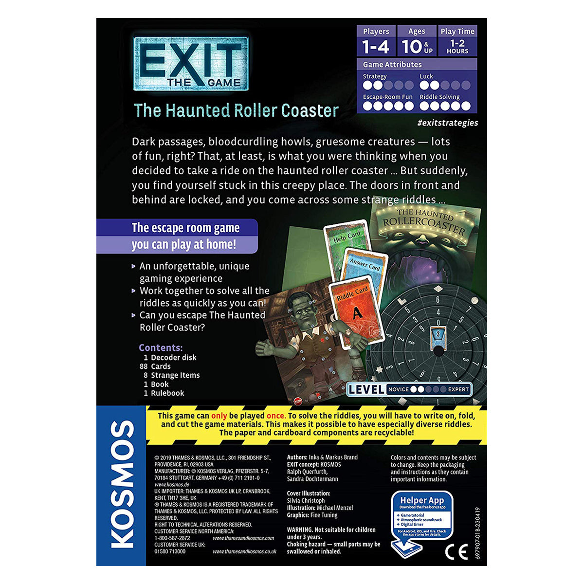 Exit the Game the Haunted Rollercoaster