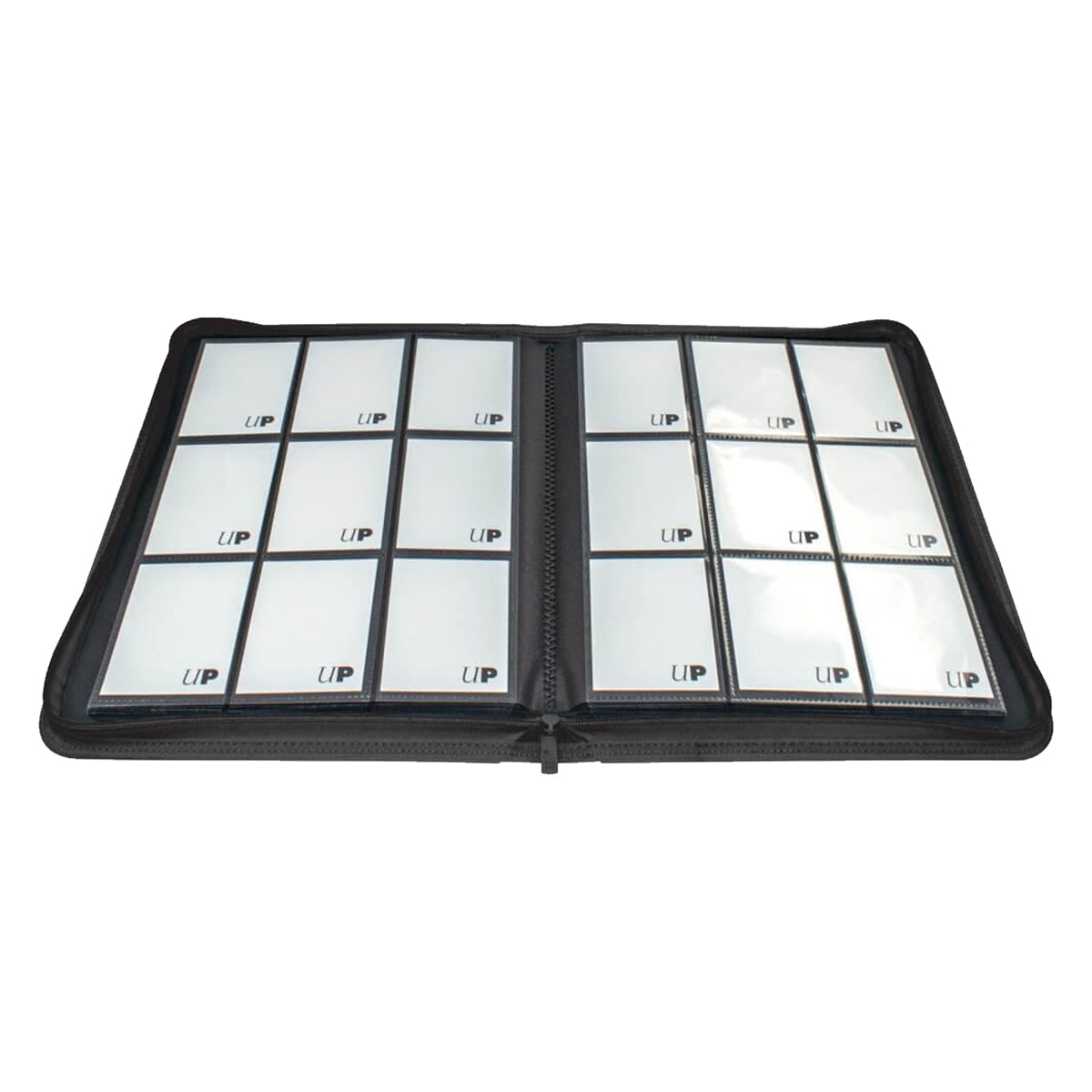 ULTRA PRO Binder - Vivid 9-Pocket Zippered Pro-Binder: Black