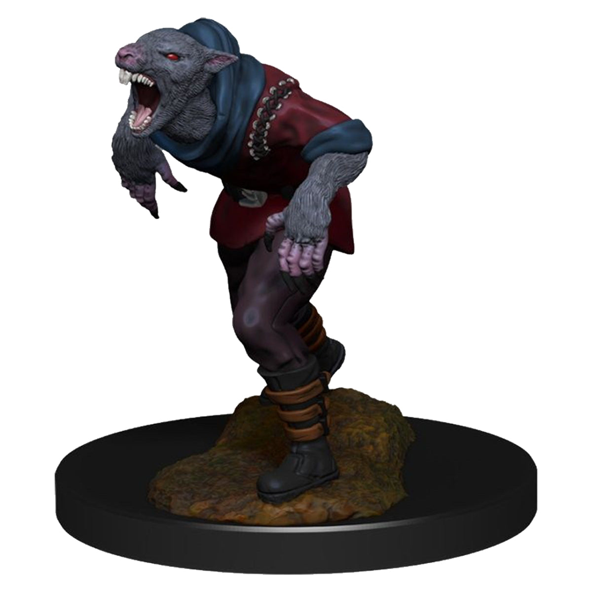 D&D Nolzurs Marvelous Unpainted Miniatures Wererat and Weretiger