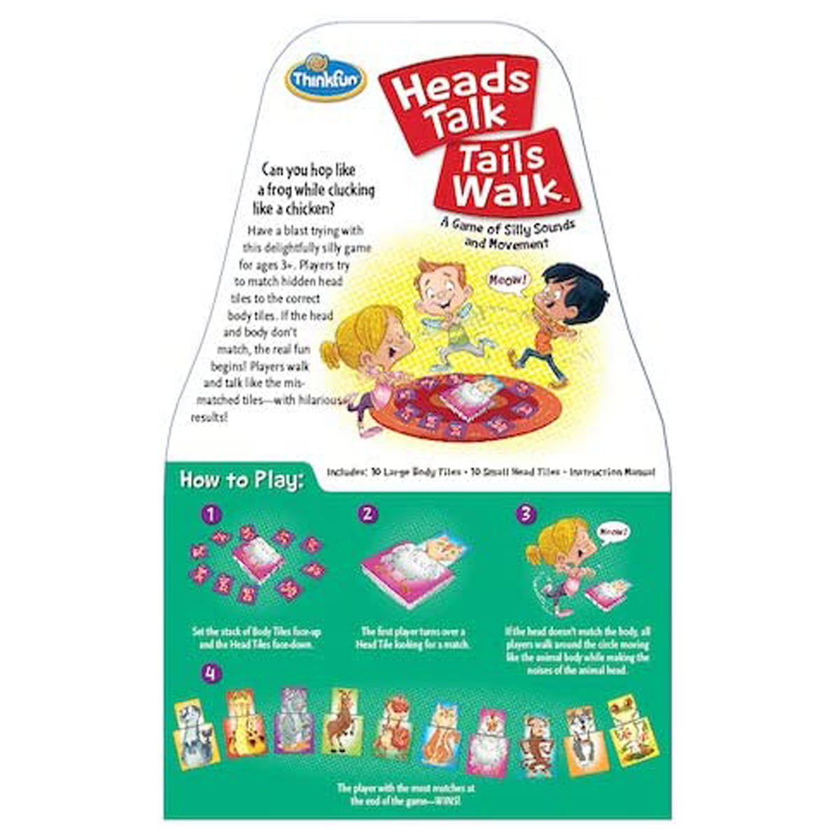 ThinkFun - Heads Talk Tails Walk