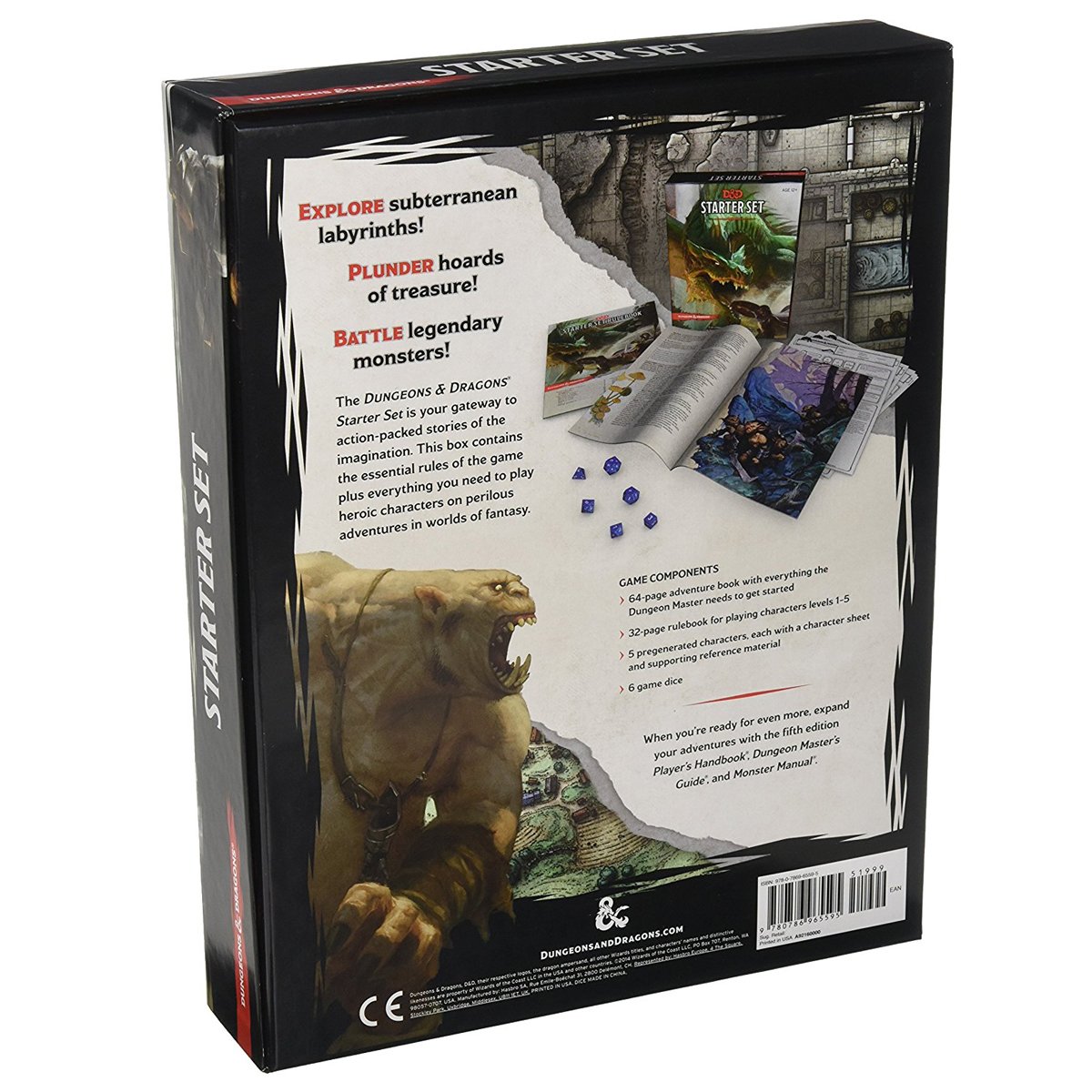Dungeons & Dragons D&D Starter Set 5th Edition