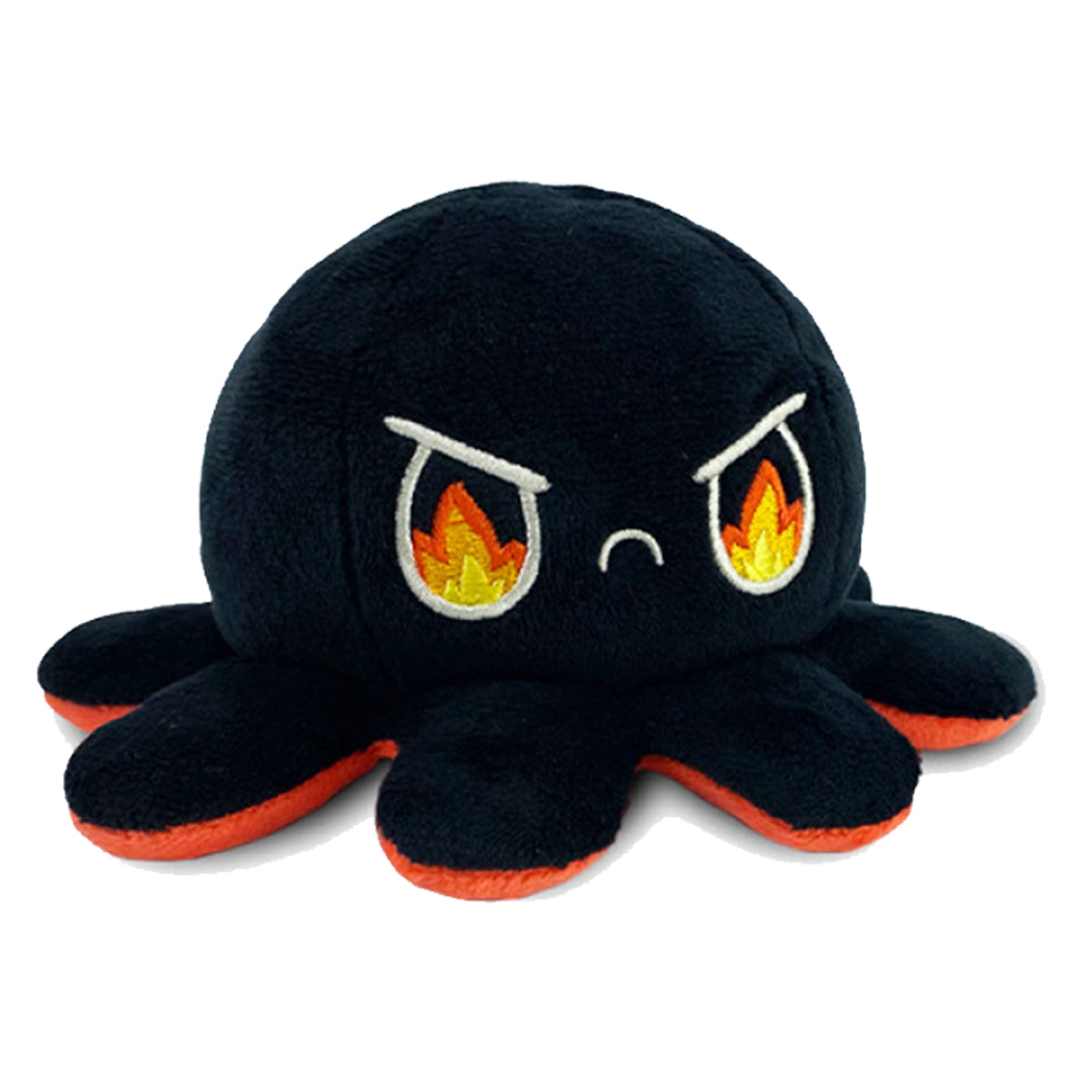 Reversible Octopus Plushie Fire Eyes