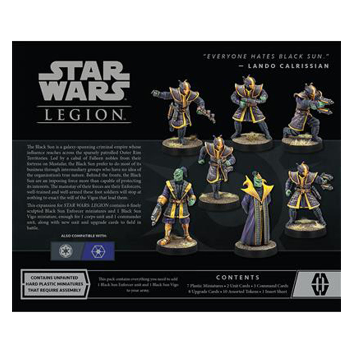 Star Wars Legion Black Sun Enforcers Unit Expansion