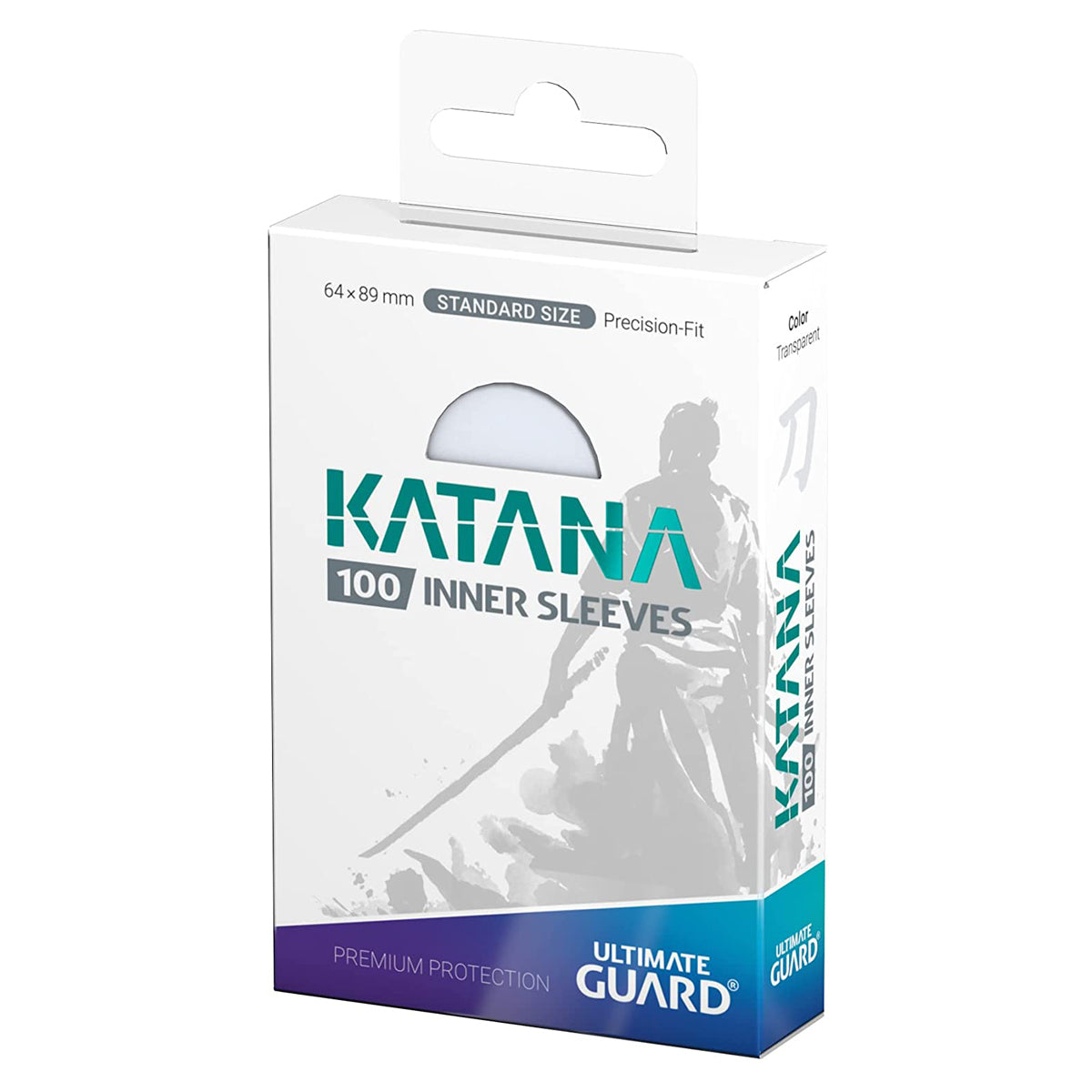 Ultimate Guard Katana Standard Size Inner Sleeves Transparent 100ct