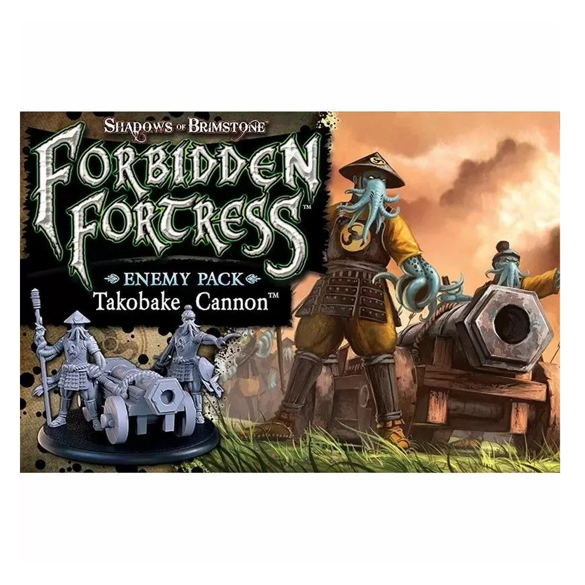 Shadows of Brimstone: Forbidden Fortress - Takobake Cannon Enemy Pack
