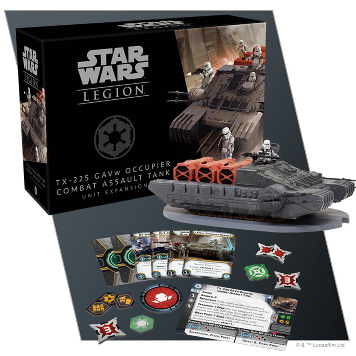 Star Wars Legion Occupier Combat Assault Tank Unit Expansion