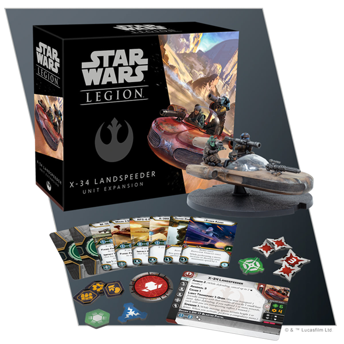 Star Wars Legion X 34 Landspeeder Unit Expansion