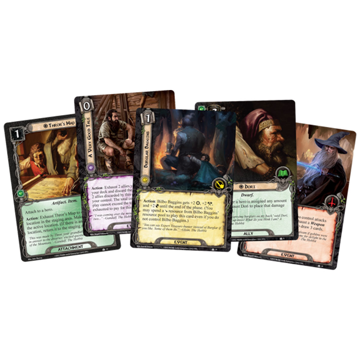 Lord of the Rings LCG Hobbit Over Hill And Under Hill Expansion