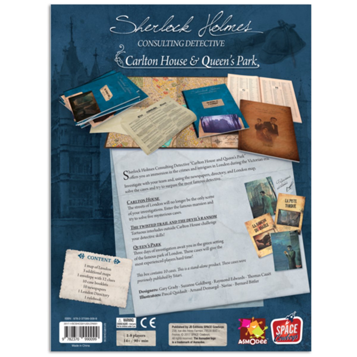 Sherlock Holmes Consulting Detective Carlton House & Queen's Park
