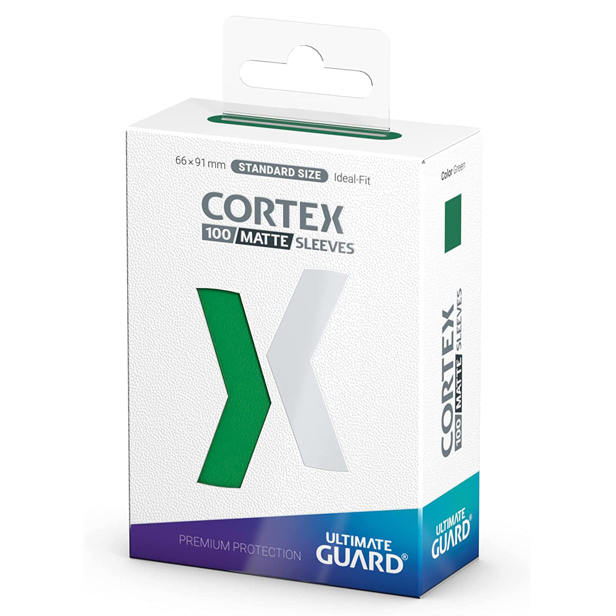 Ultimate Guard Cortex Sleeves Standard Size Matte Green 100ct