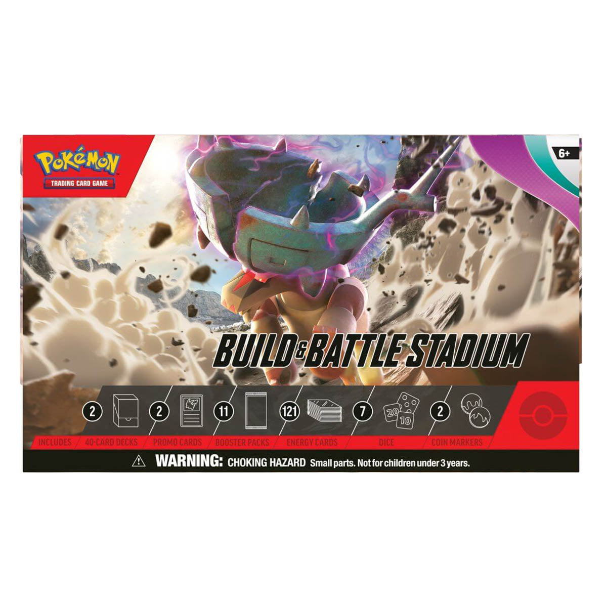 Scarlet & Violet 2 Paldea Evolved Build & Battle Stadium POKEMON TCG