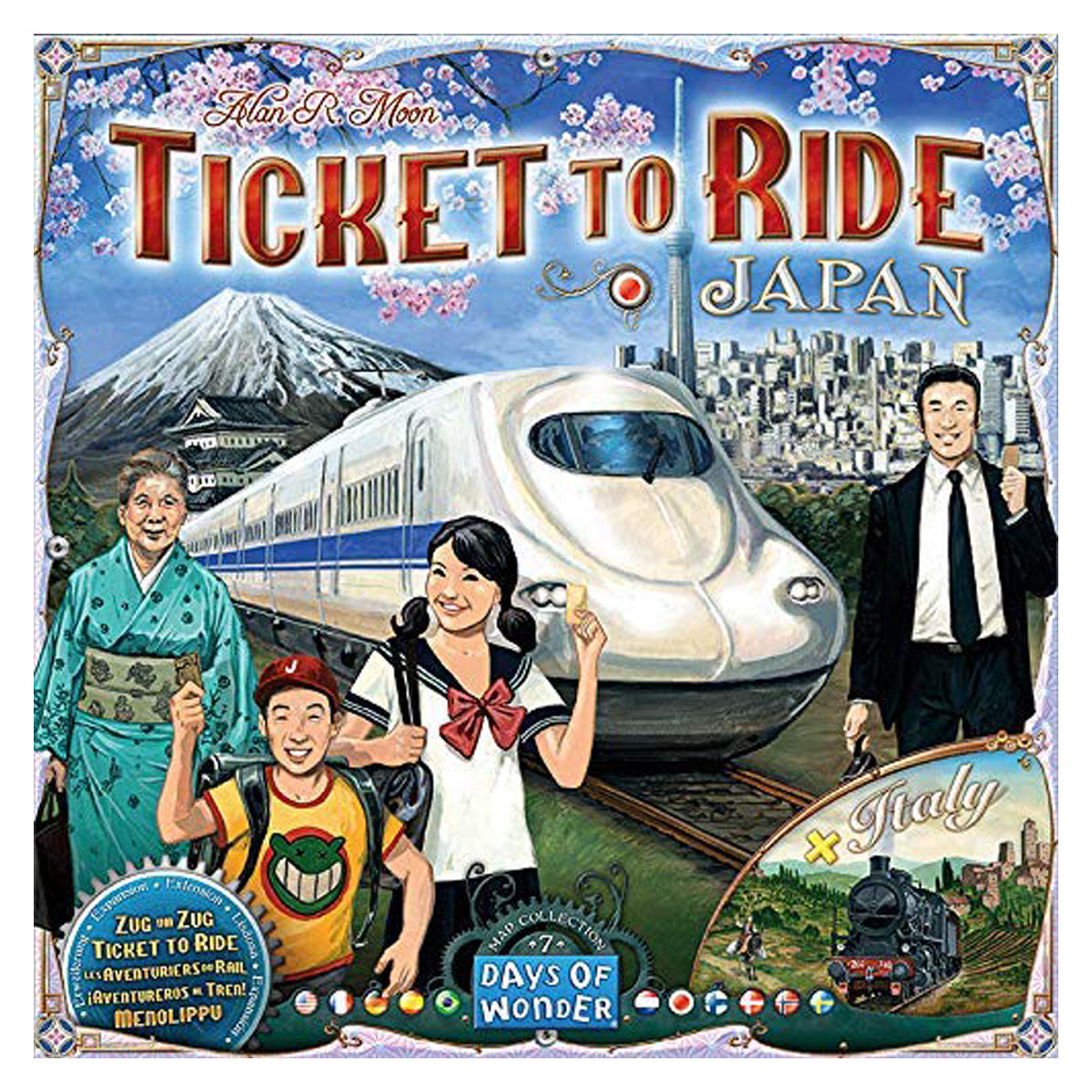 Ticket to Ride Japan & Italy Expansion