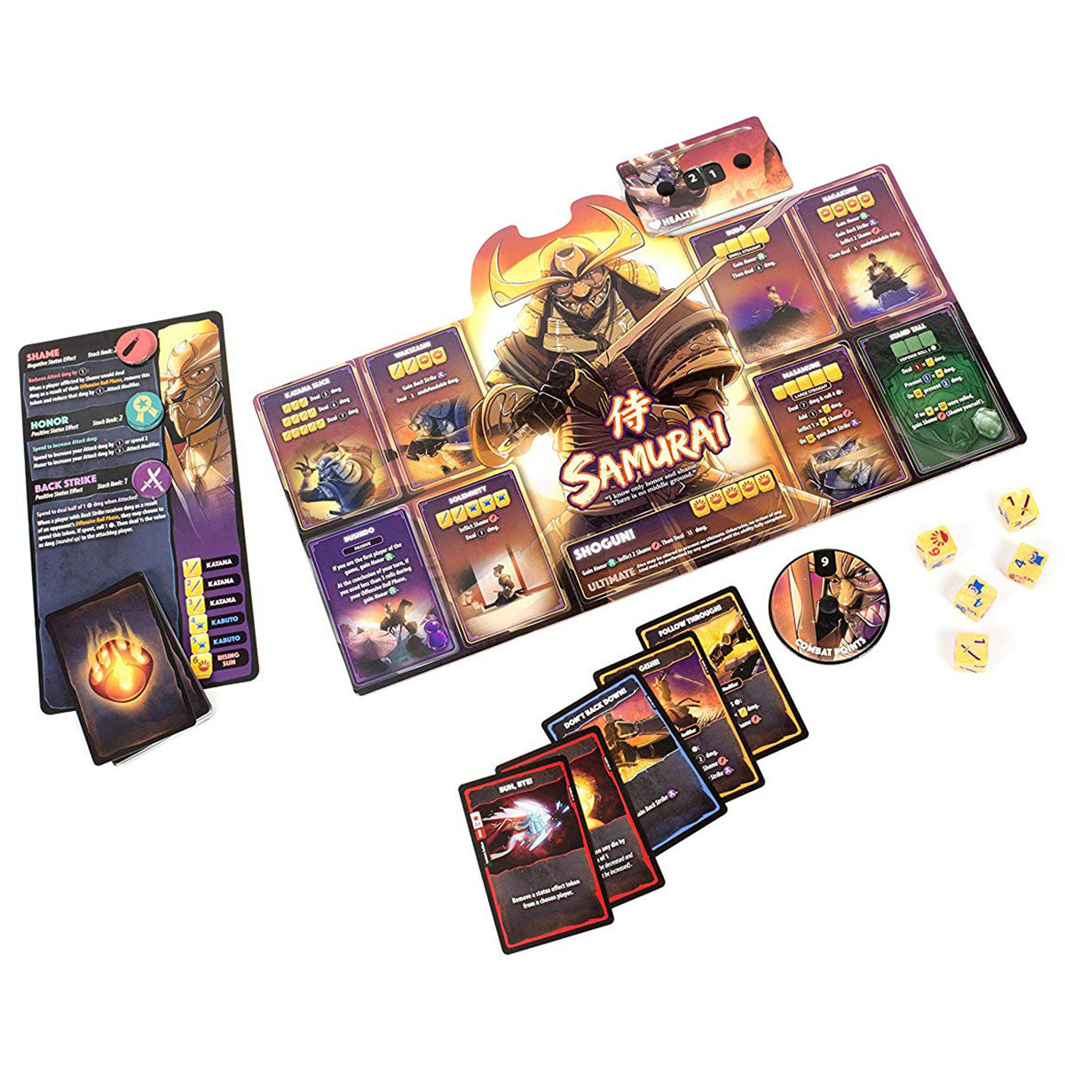 Dice Throne Season 2 Battle Box 1 Gunslinger VS Samurai RETAIL EDITION