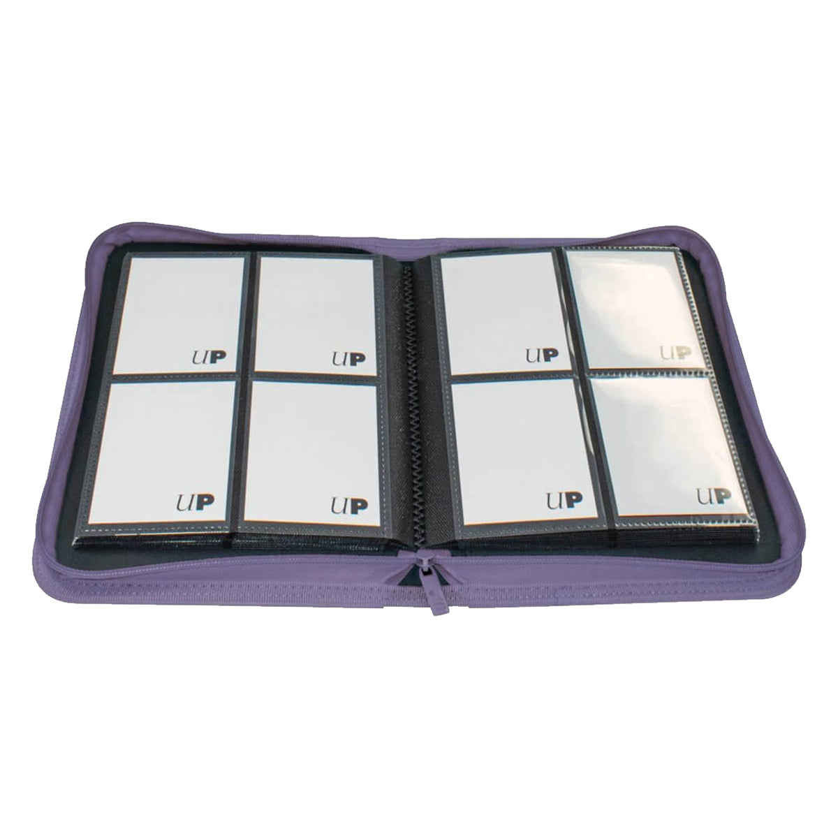 ULTRA PRO Binder - Vivid 4-Pocket Zippered Pro-Binder: Purple