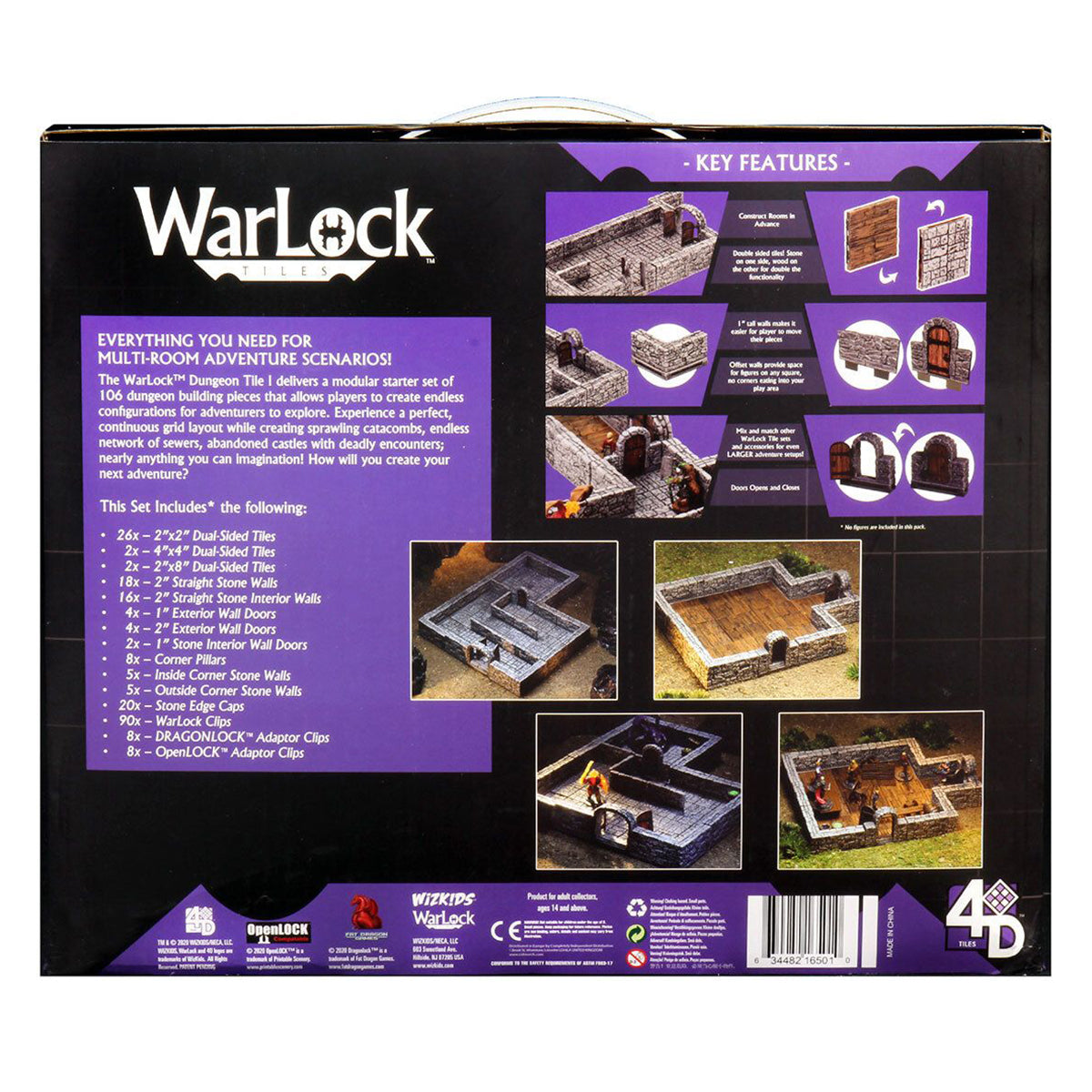 WarLock Tiles Dungeon Tiles I