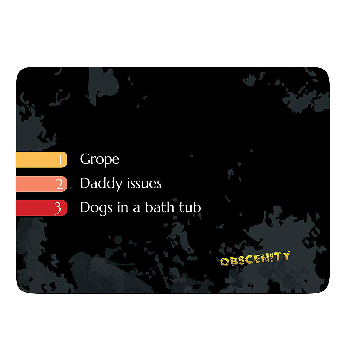 Obscenity A Shameless Adult Party Game Card Game