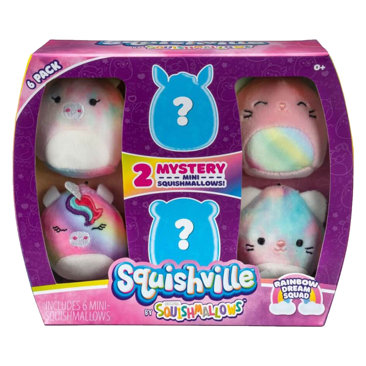 SQUISHMALLOWS SQUISHVILLE Mini Plush Squishville Mini Squishmallow (Random select)