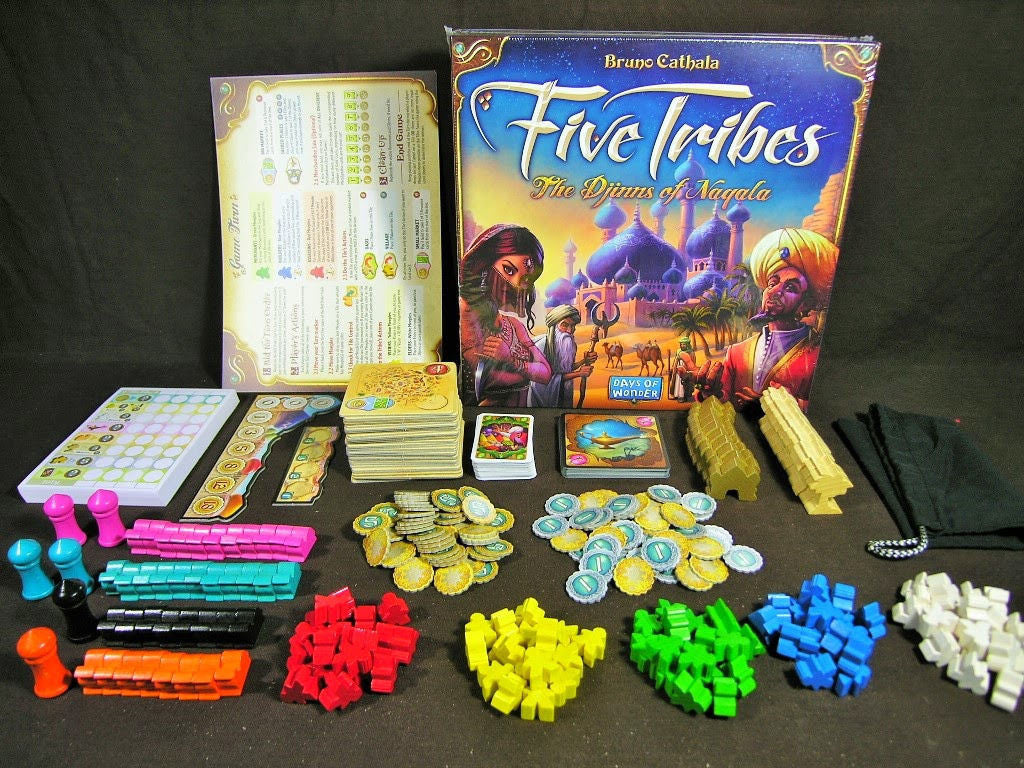 Five Tribes Board Game