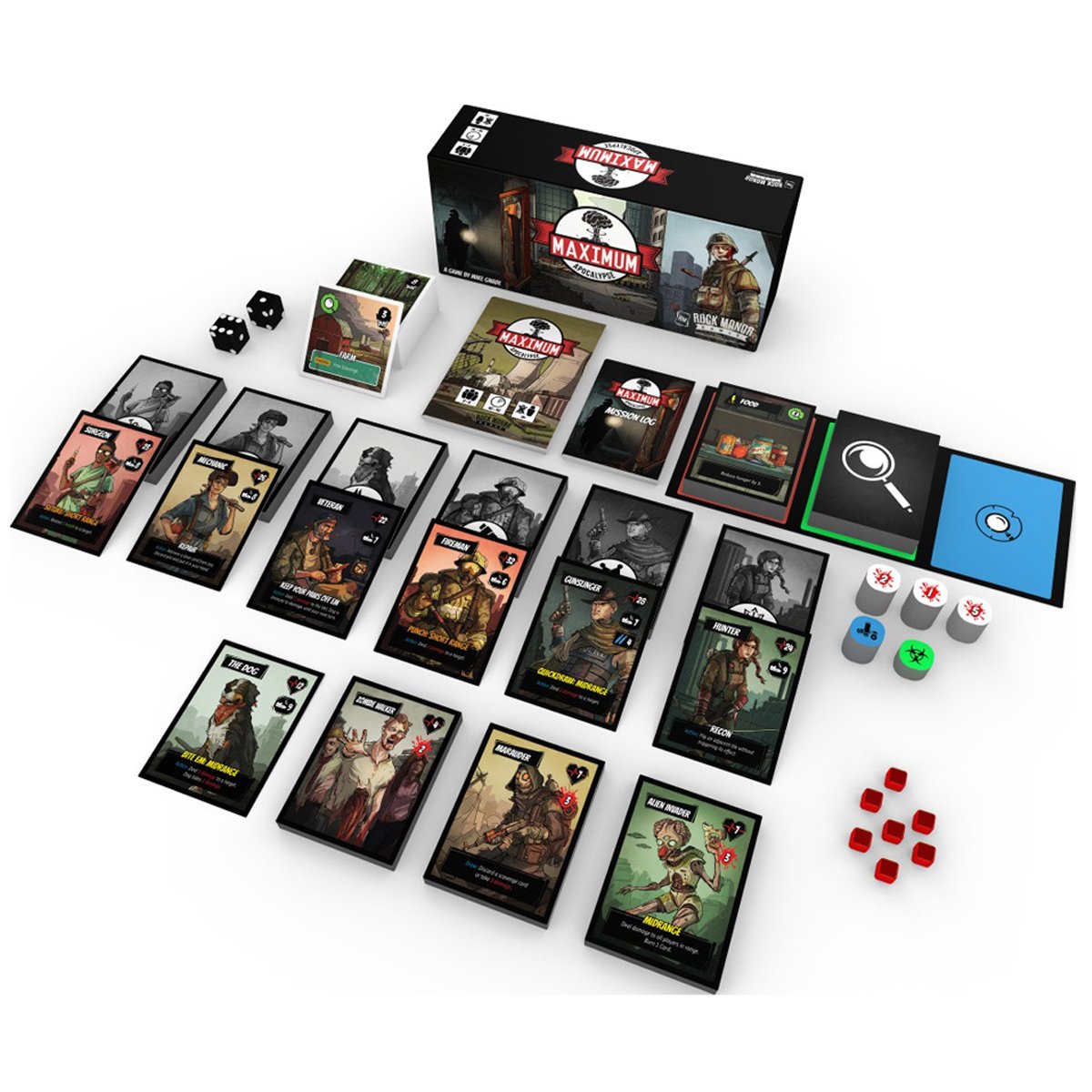 Maximum Apocalypse Adventure Game Board Game