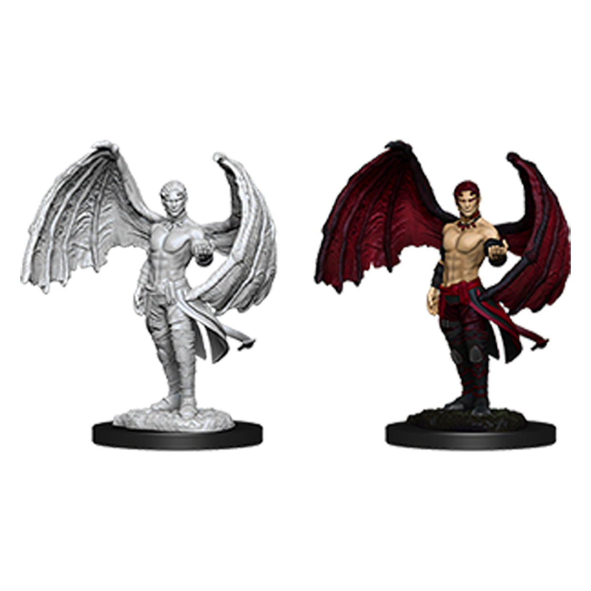 D&D Nolzurs Marvelous Unpainted Miniatures Succubus & Incubus