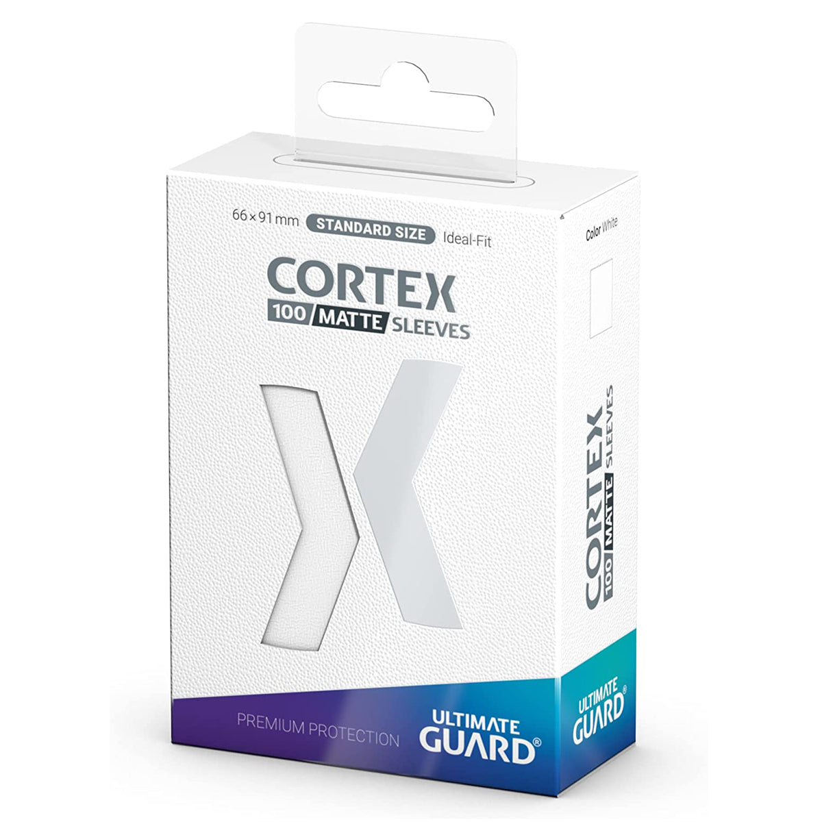 Ultimate Guard Cortex Sleeves Standard Size Matte White 100ct