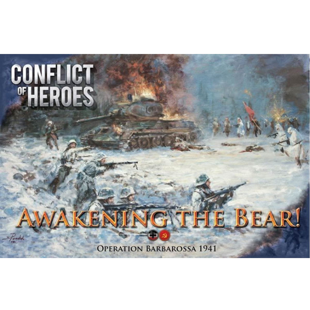 Conflict of Heroes Awakening the Bear Board Game 2nd Edition