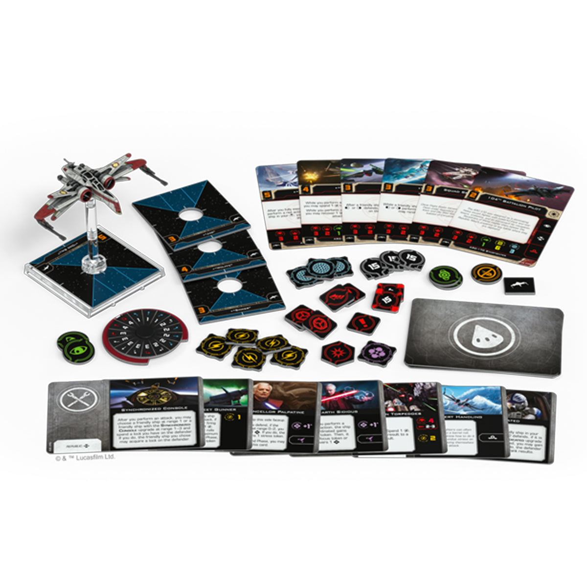 Star Wars X Wing 2nd Edition ARC-170 Starfighter Expansion Pack
