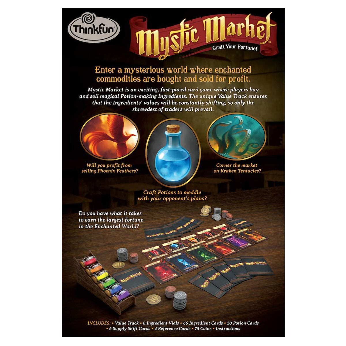 ThinkFun - Mystic Market Game