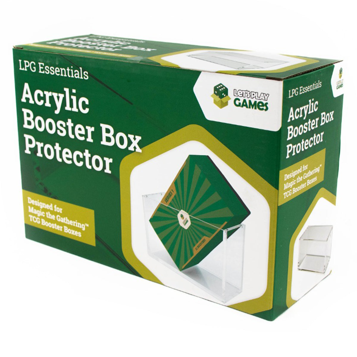 LPG Acrylic Booster Box Protector - MTG Draft Booster Box Size