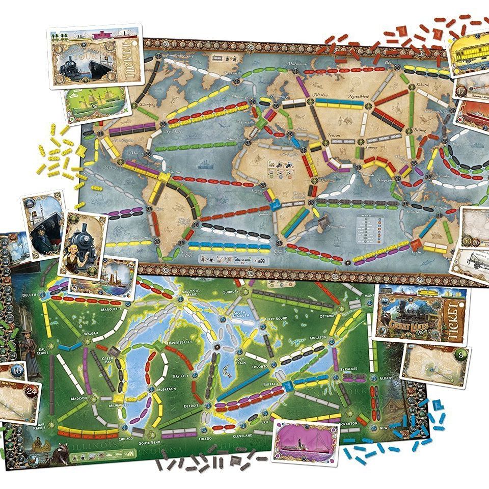 Ticket to Ride Rails & Sails