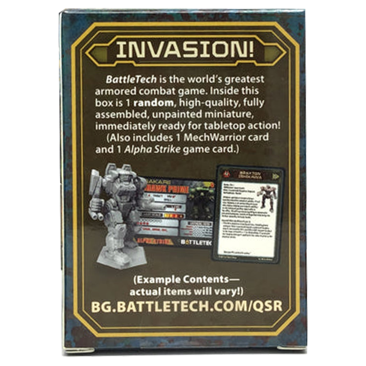 BattleTech Clan Invasion Salvage Blind Box