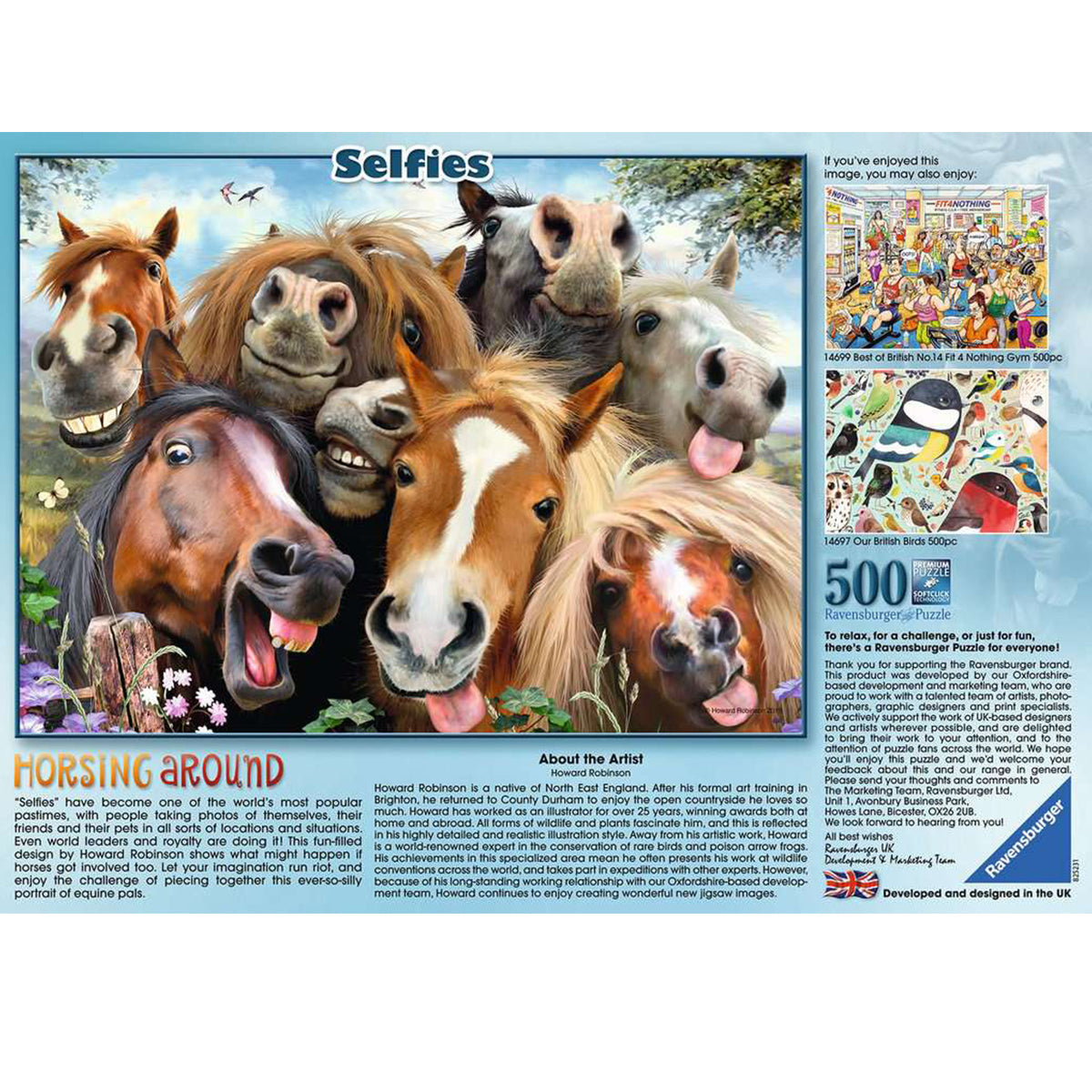 Ravensburger Horsing Around Puzzle 500pc