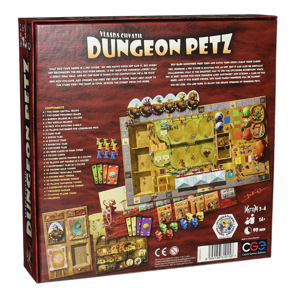 Dungeon Petz Board Game