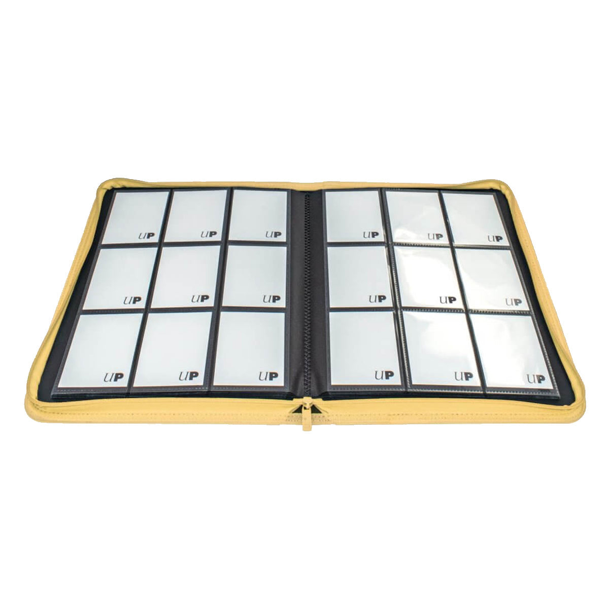 ULTRA PRO Binder - Vivid 9-Pocket Zippered Pro-Binder: Yellow